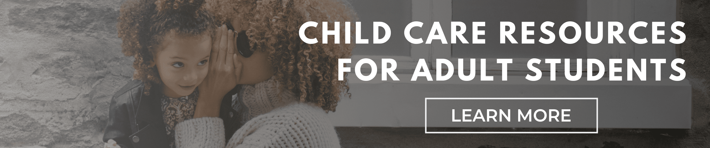 Child Care Resources for Adult Students