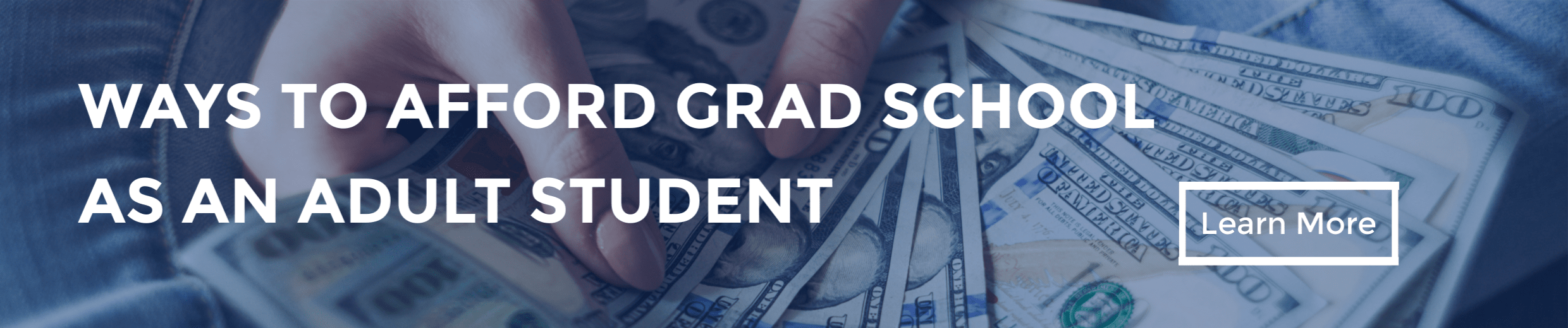 Ways to Afford Grad School as an Adult Student