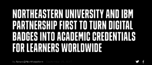 Northeastern University Credentials